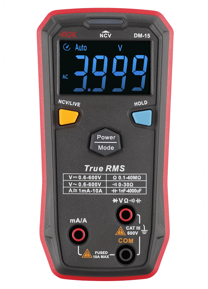 Мультиметр цифровой RGK DM-15