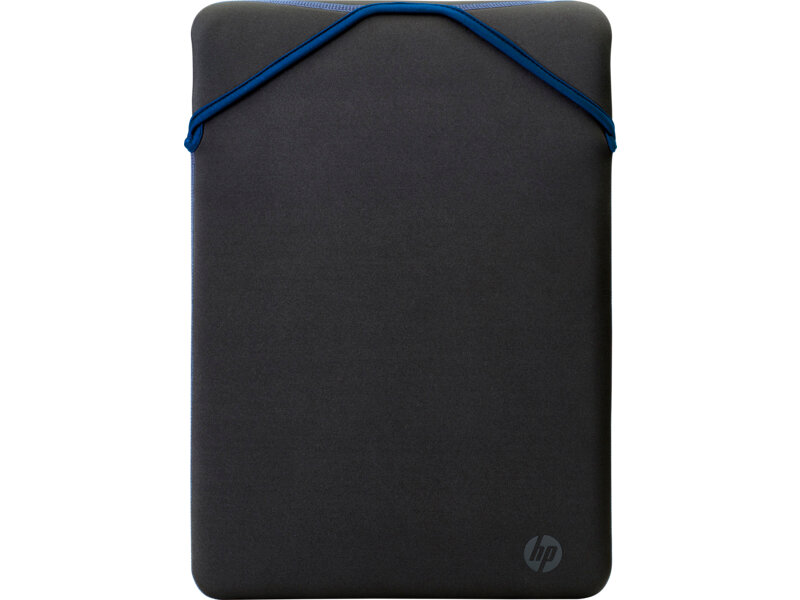 Чехол для ноутбука 15.6" дюймов HP 15 Reverse Protect Blue Sleeve (L75232-001) из неопрена, двусторонний, черно-синий