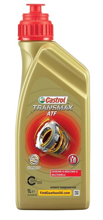 Масло трансмиссионное Castrol Transmax Dexron VI Mercon LV, 1 л, 1 шт.