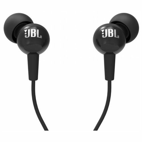 Вакуумные наушники с микрофоном JBL C100SI Black