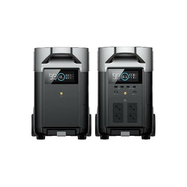 Комплект EcoFlow DELTA Pro + 1 дополнительная батарея + 2 жестких солнечных панели 400 W EcoFlow DELTA Pro + 2SUN*400 W + Battery