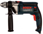 Дрель ударная Bosch GSB 16 RE 750Вт ключевой реверс (кейс в комплекте) (060114E600) - изображение