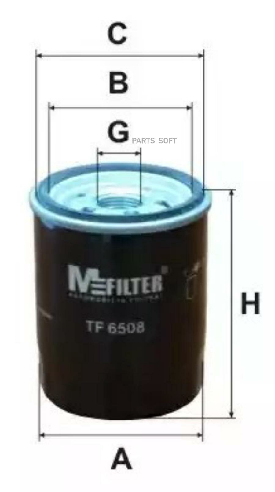 M-FILTER TF6508 Фильтр масляный
