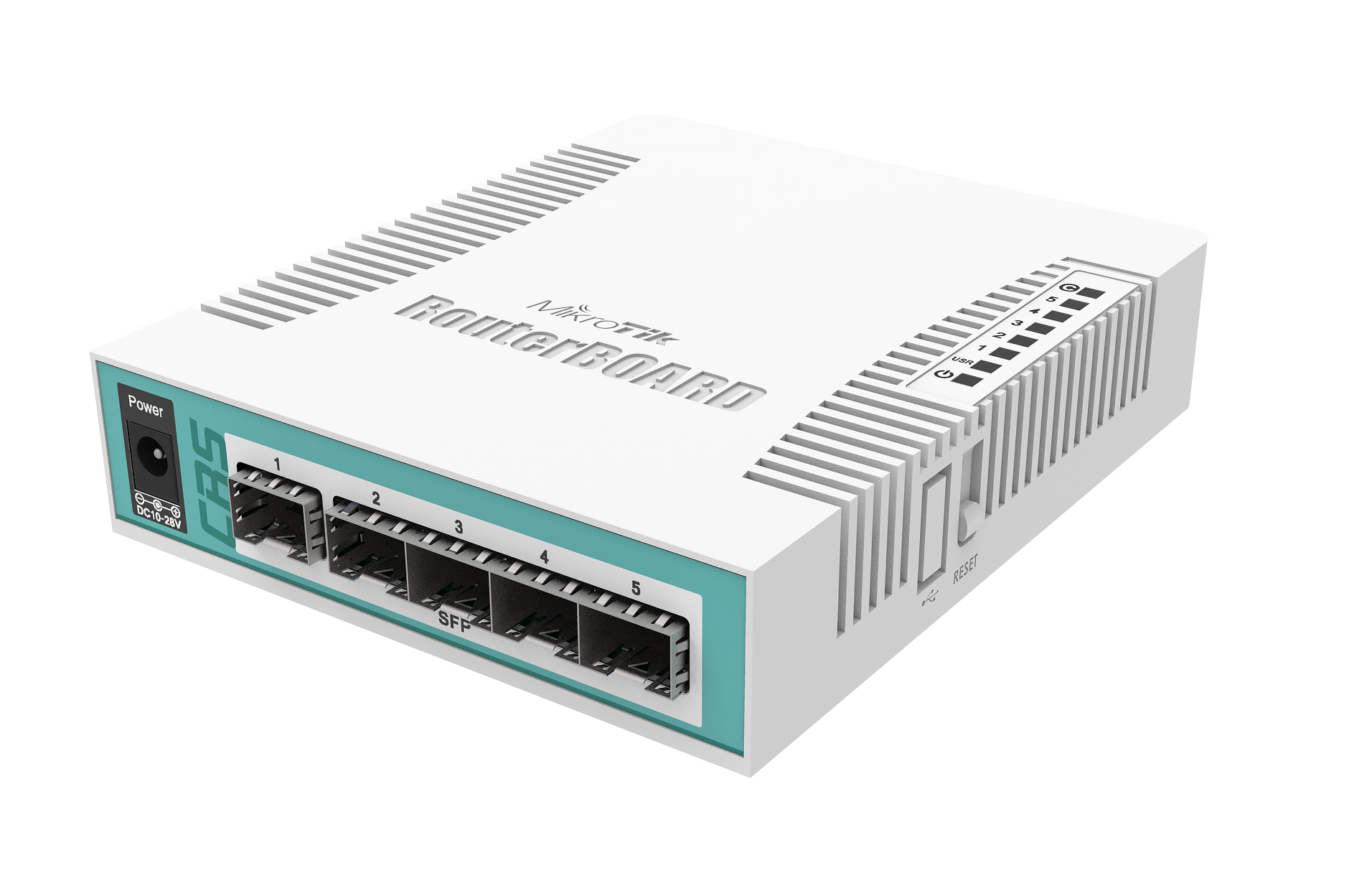 Коммутатор MikroTik Cloud Router Switch CRS106-1C-5S /Управляемый Layer 2