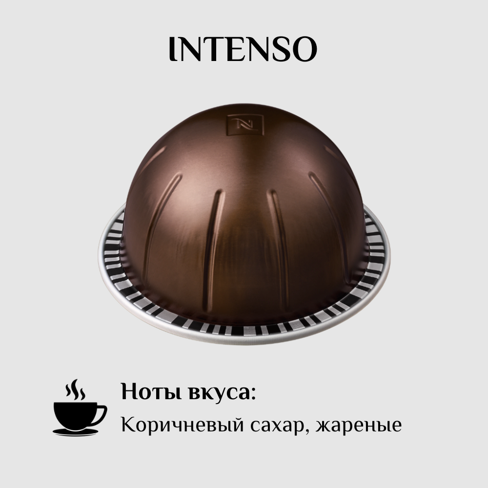 Капсулы для кофемашины Nespresso Vertuo INTENSO 100 штук - фотография № 2