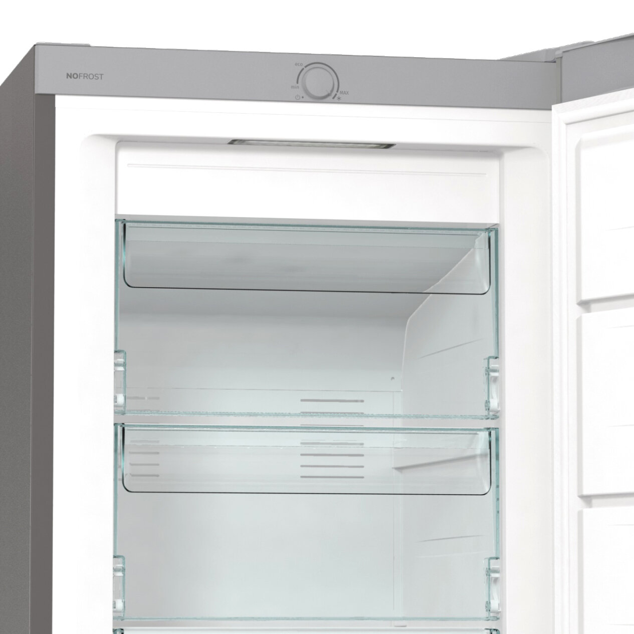 Холодильник/ Морозильный шкаф, Климатический класс: SN, N, ST, T, Класс энергопотребления: A+, 1 компрессор, Общий объем 280 л, Серебристый металлик - фотография № 6