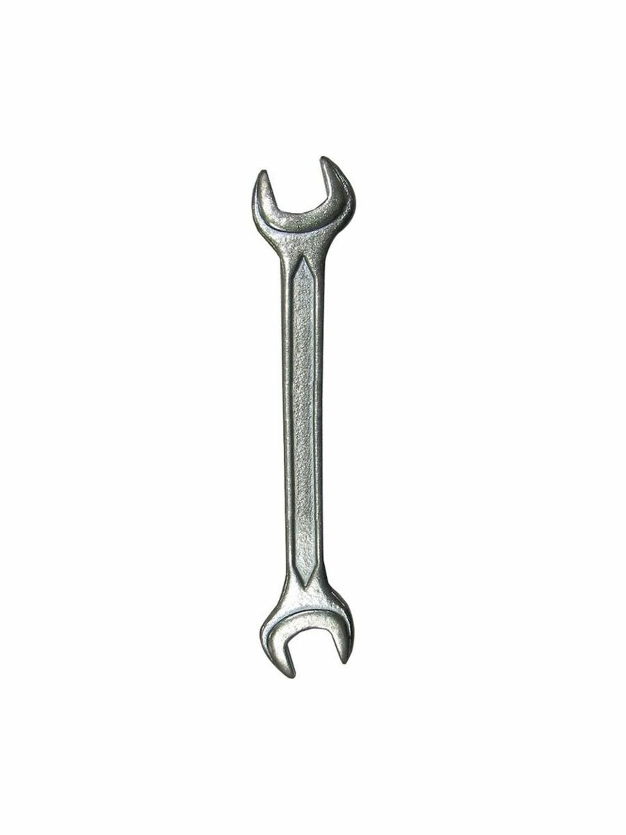 Ключ гаечный рожковый, кованый, оцинкованный 13х17мм