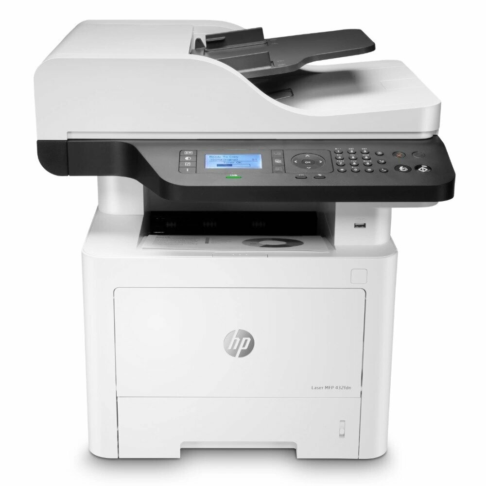 МФУ лазерное HP Laser 432fdn, ч/б, A4, белый/черный