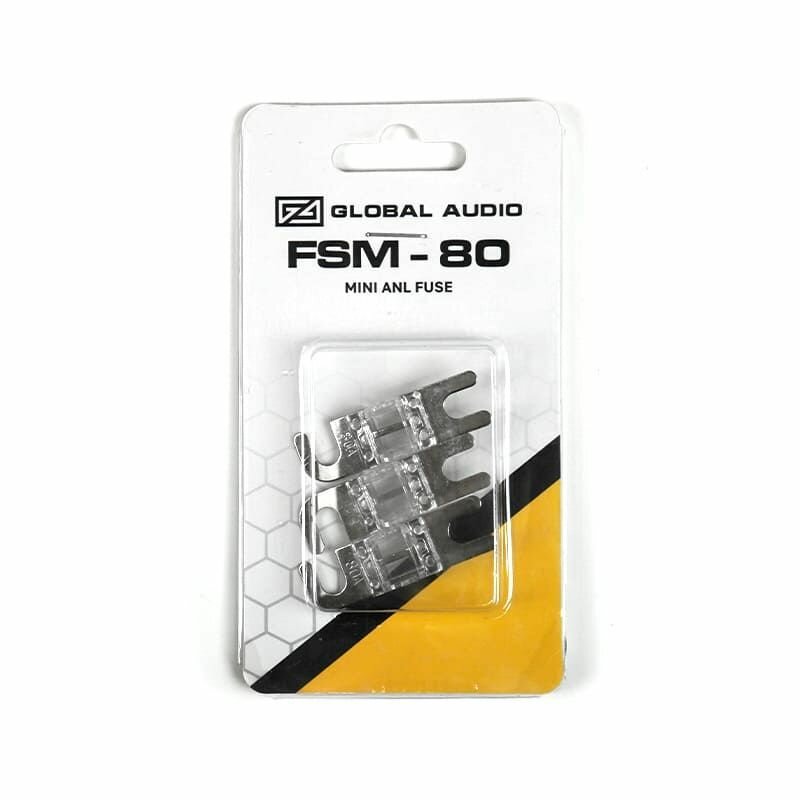 Предохранитель Global Audio FSM-80, 80A (4 шт упаковке) - фотография № 1