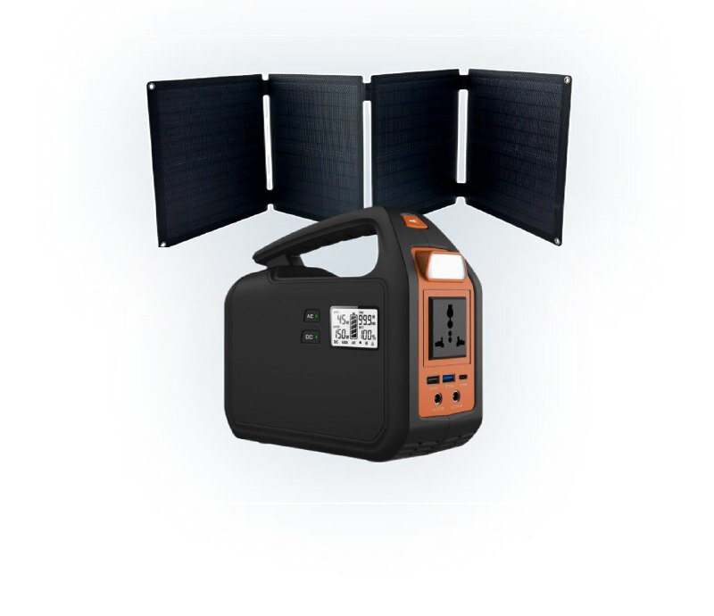 Wattico 150 cолнечный генератор (Портативная электростанция Fisherman + Солнечная панель Wattico SP 60) - фотография № 1