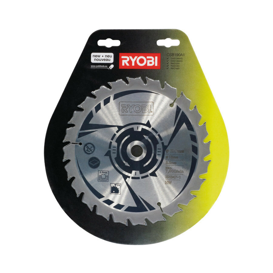 Диск пильный 190 мм Ryobi CSB190A1