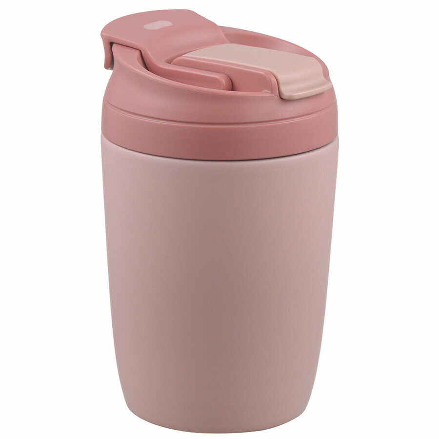 Термокружка Sup Cup, 350 мл, розовая - фотография № 3