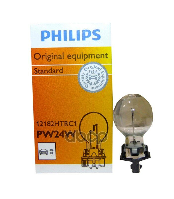 Лампа Pw24w 12V 24W Htr, Карт.1 Шт. Philips арт. 12182HTRC1