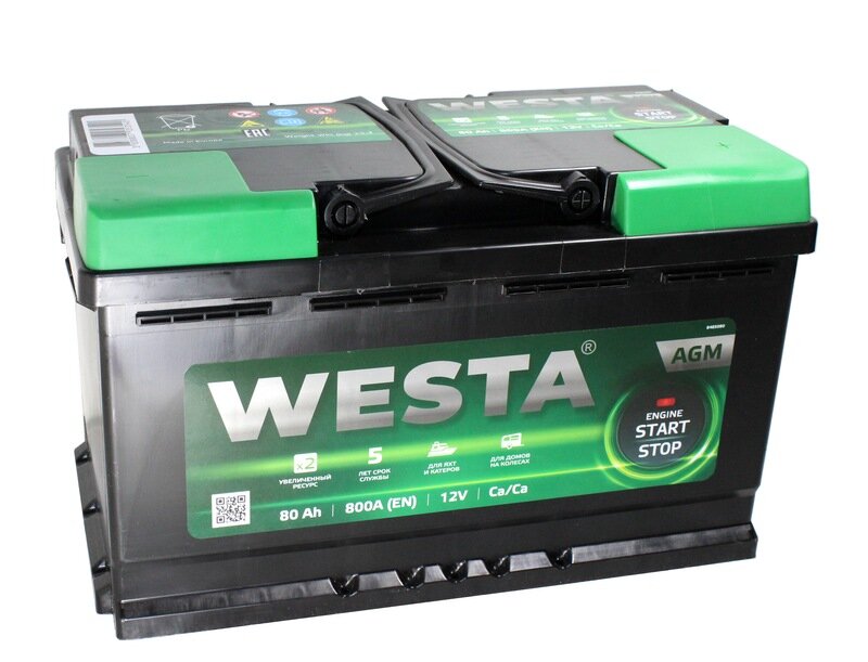 Аккумулятор westa с обратной полярностью —  по низкой цене на .