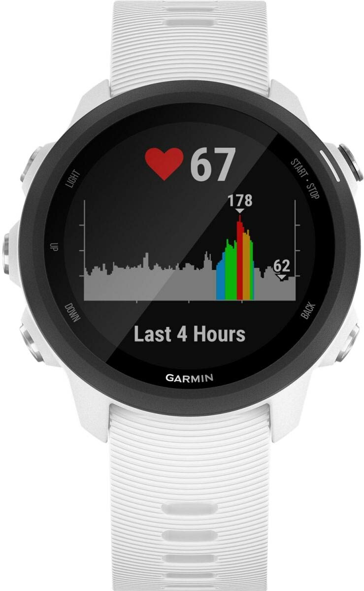 Умные часы Garmin ( 010-02120-31) Forerunner 245 Music Black/White