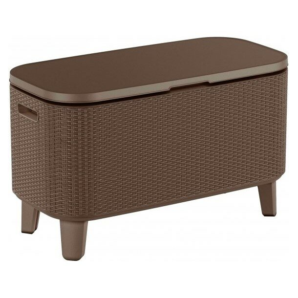 Столик Keter Bevy Bar Large Cool Bar Rattan (17209510) коричневый, 246857