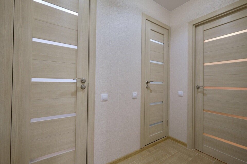 Межкомнатные двери Ульяновские Танго Белый дуб 700х2000 - фотография № 2