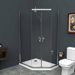 Душевой уголок BelBagno UNO-195-PH-2-120/90-C-Cr - изображение