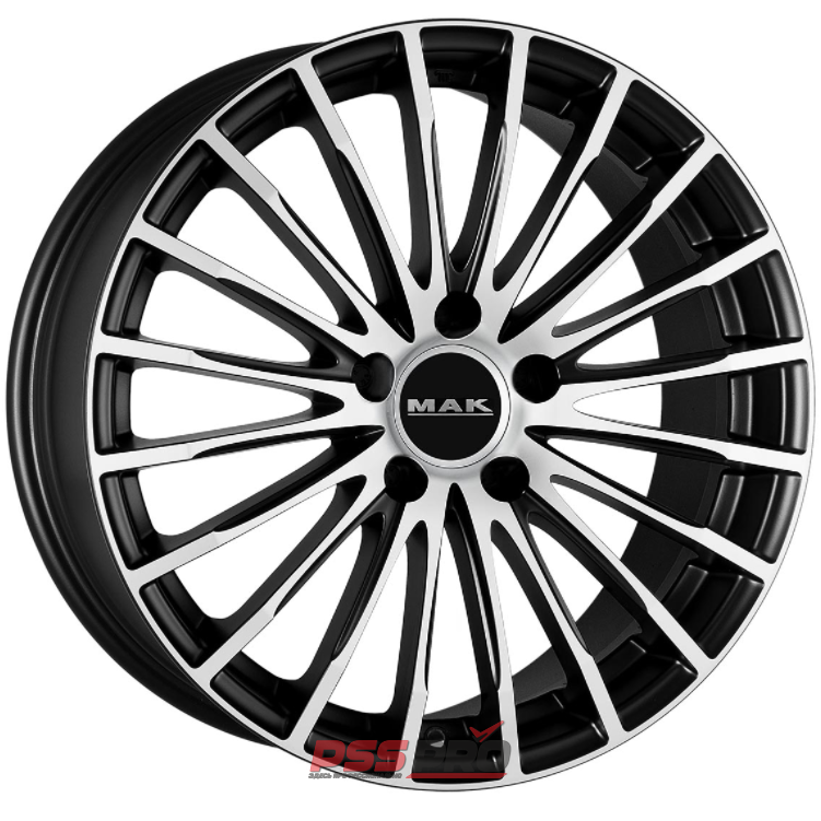 Mak Starlight 8.5 R19 PCD:5/112 ET:45 DIA:66.6 ice black