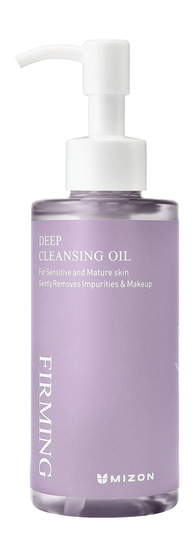 фото Гидрофильное масло для чувствительной и зрелой кожи лица Mizon Firming Deep Cleansing Oil