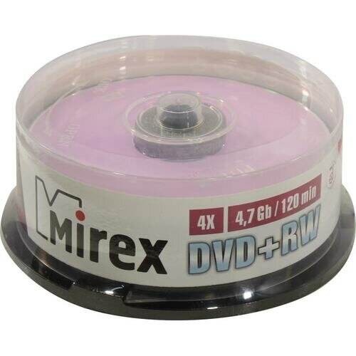 DVD+RW диск Mirex - фото №1