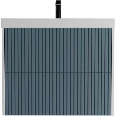 фото Тумба подвесная Style Line Стокгольм 70, Classic 70, (2 ящ.) графит софт, PUSH