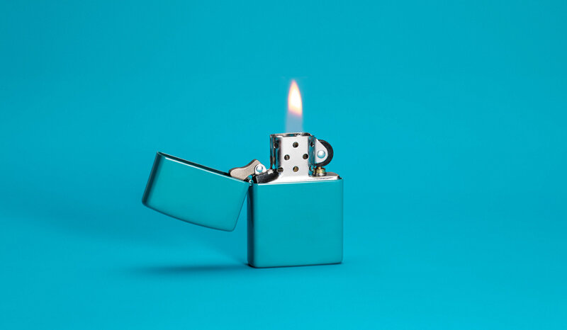 Зажигалка ZIPPO Classic с покрытием Flat Turquoise арт. 49454 - фотография № 5