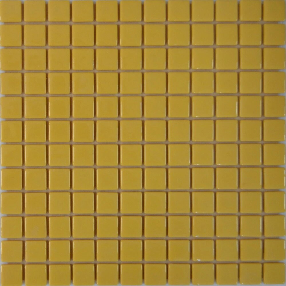 фото Мозаика стеклянная Reexo M072, цвет: моно, прокрашенный (желтый ванадий), цена - за 1 м2