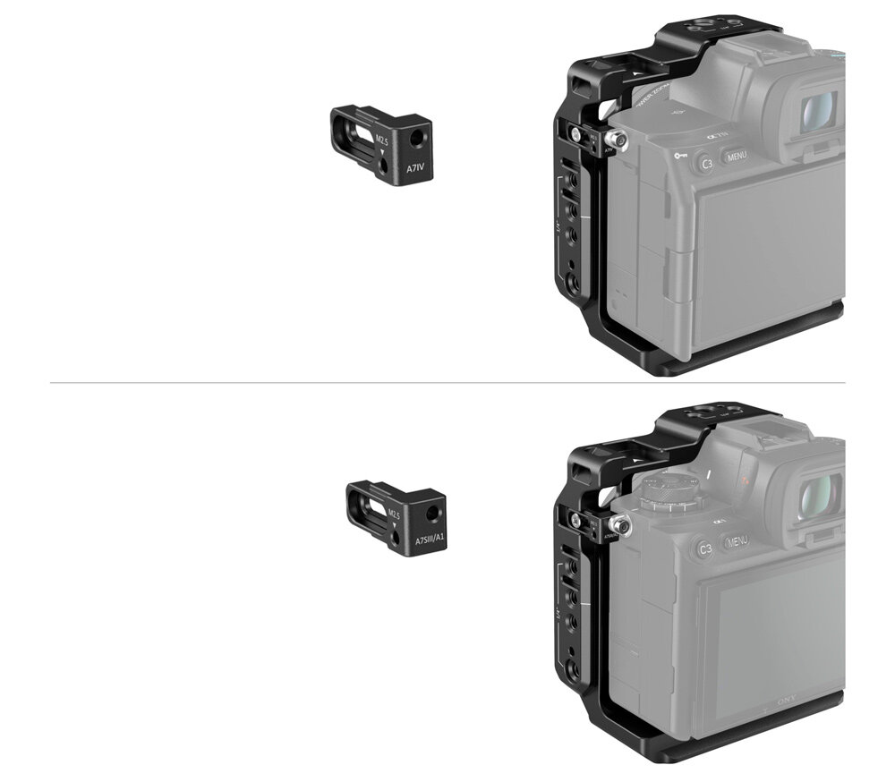 Клетка SmallRig 3639 Half Cage для Sony A7 IV, A7S III, A7R IV, A1