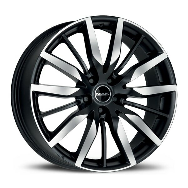 MAK Barbury 20X9.5J 5X112 ET33 DIA66.45 Ice Black