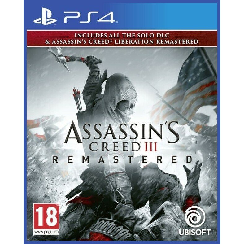 Игра Assassin's Creed III Обновленная версия (PS4, русская версия)