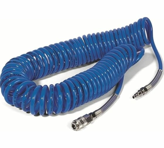 фото Шланг пневматический GAV SRU 8/12мм*5м, б/с, спиральный