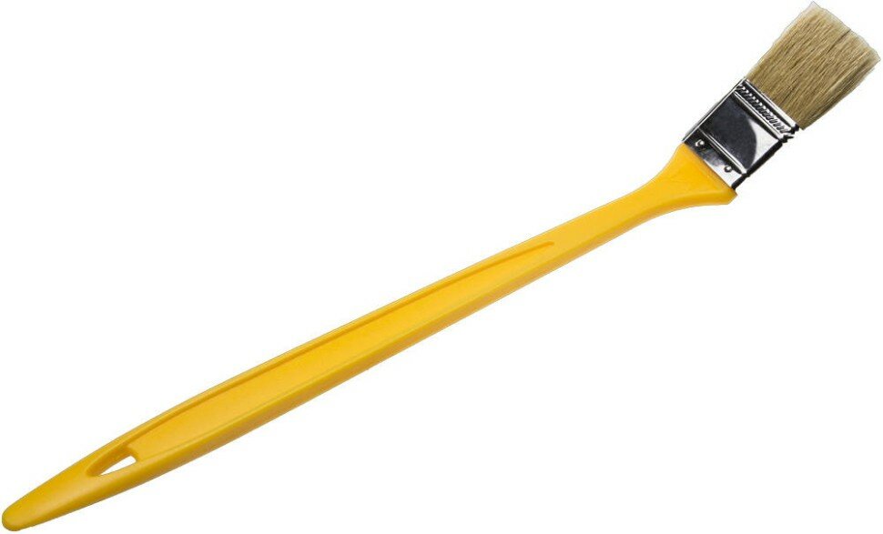 STAYER Кисть радиаторная STAYER "UNIVERSAL-MASTER" светлая натуральная щетина пластмассовая ручка 25мм  ( 0110-25_z01 )