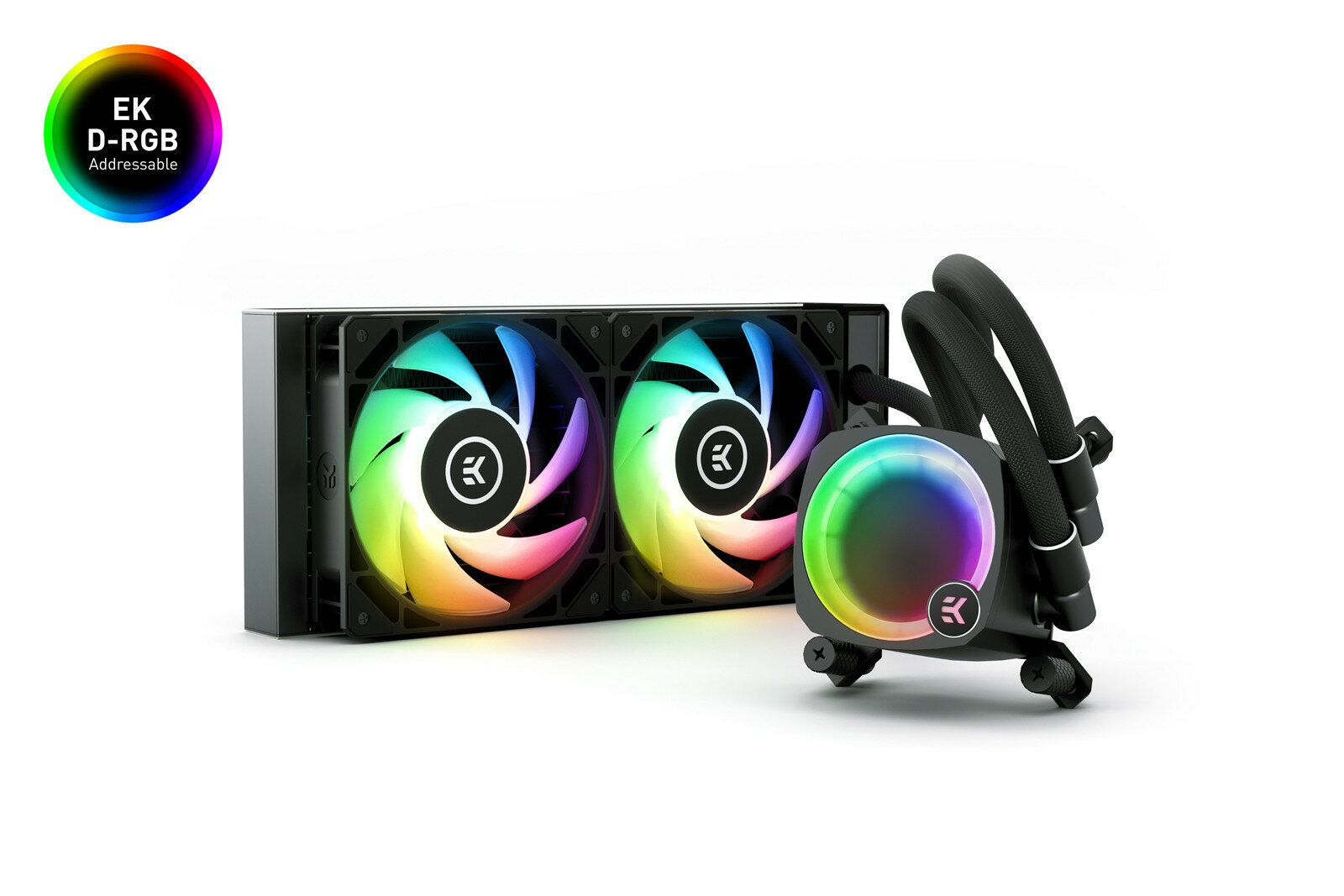 Комплект водяного охлаждения EKWB EK-Nucleus AIO CR240 Lux D-RGB RET