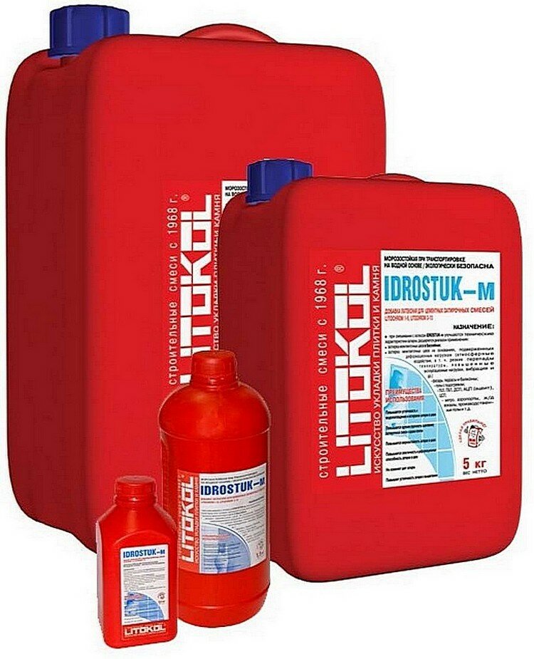 фото Добавка латексная для затирок Litokol Idrostuk-м 0,6кг