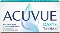 Контактные линзы ACUVUE OASYS with Transitions, 6 шт., R 8,4,-4.25