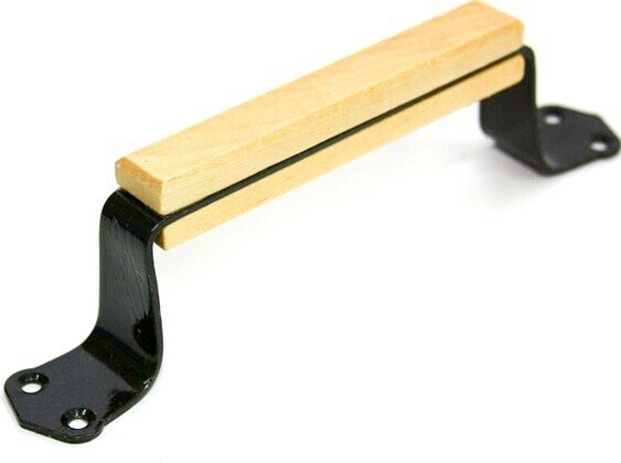 фото Ручка дверная скоба плоская 140 мм STARFIX оксид (SMP-77026-1)