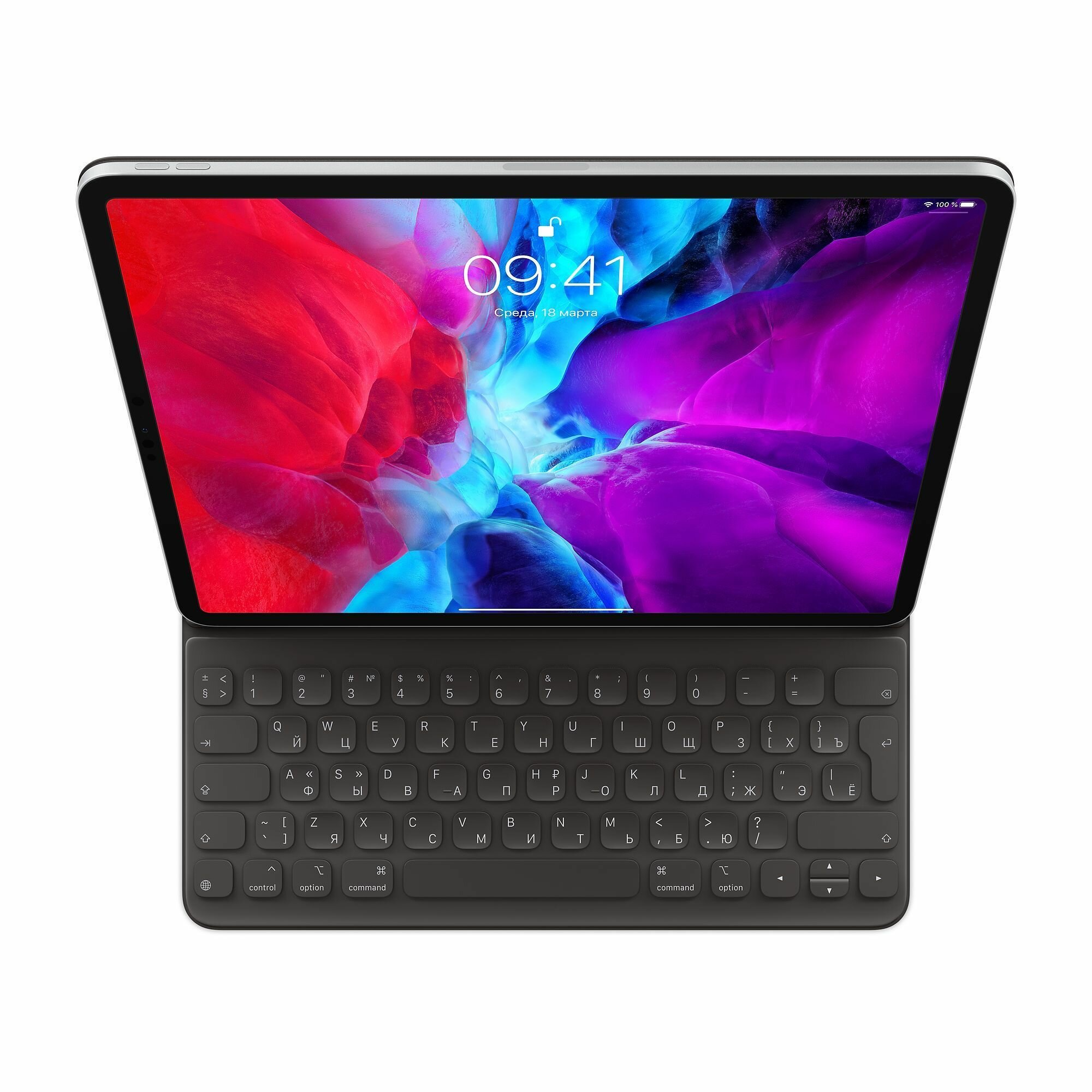 Клавиатура Smart Keyboard Folio для iPad Pro 12.9 дюйма (4-6 го поколения) русская раскладка MXNL2LL/A