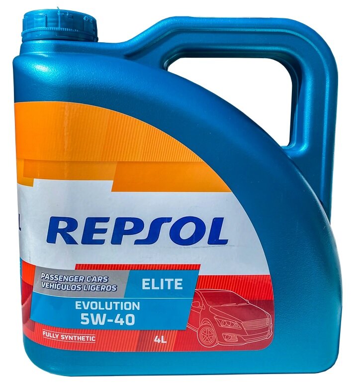 Синтетическое моторное масло Repsol Elite Evolution 5W40, 4 л, 1 шт.