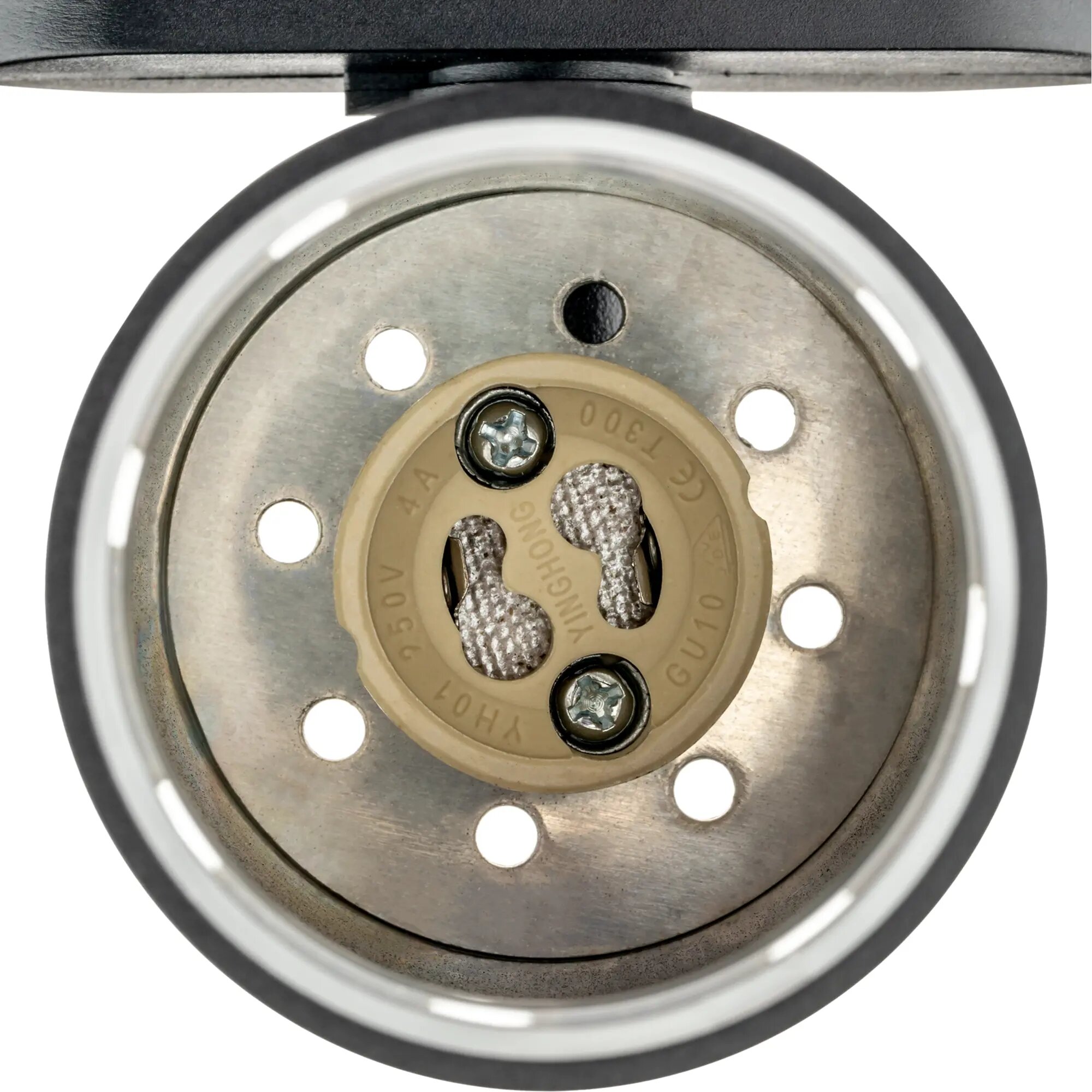 Трековый светильник спот поворотный Ritter Artline 55x100мм под лампу GU10 до 2.6м² металл/пластик цвет чёрный - фотография № 6