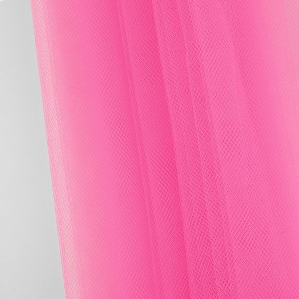 Фатин 160 см 11 +- 1 г/кв. м 1 +- 0.2 м цвет розовый №4 2 шт.