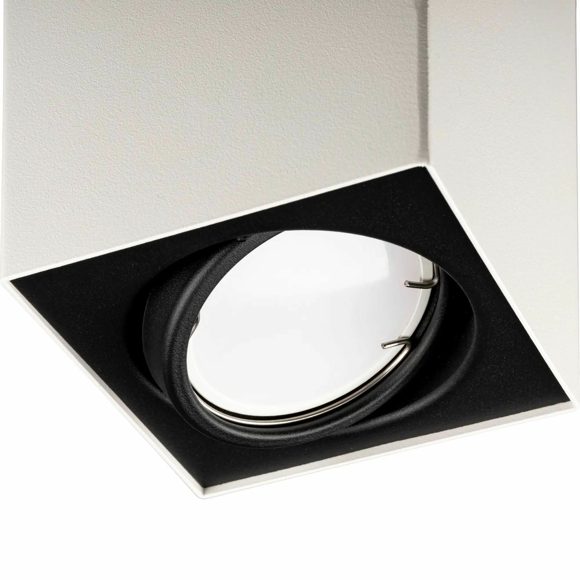 Светильник точечный накладной Ritter Arton 51410 7 GX10 цвет белый/черный - фотография № 4