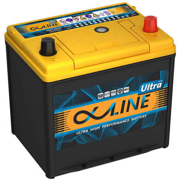 Аккумулятор автомобильный AlphaLINE Ultra 95D23L 6СТ-78 обр. 232x173x225