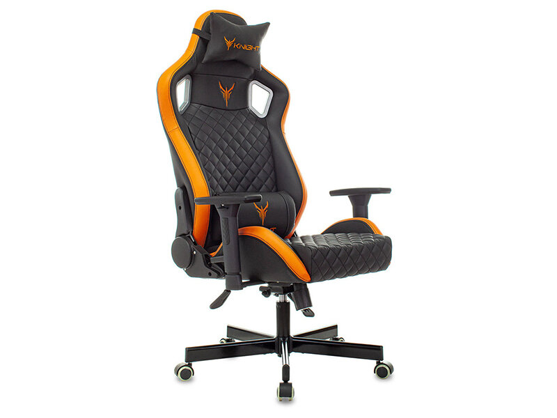 Компьютерное кресло Zombie Knight Outrider Black-Orange 1628891