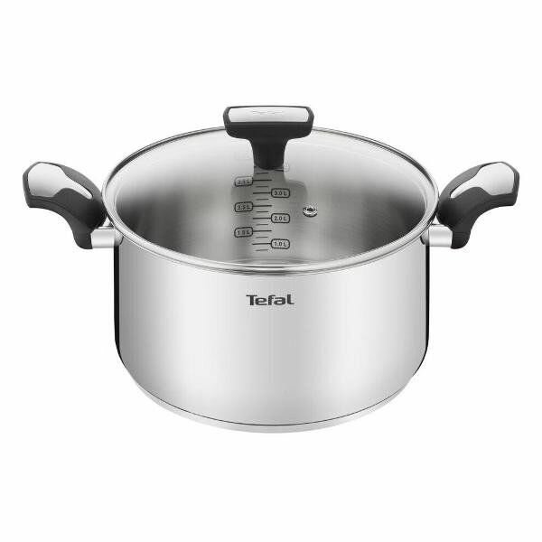 Кастрюля Tefal Emotion 5.4л с крышкой (E3014624)