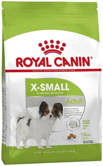 Сухой корм для собак Royal Canin X-Small Adult (для мелких пород) 1,5кг