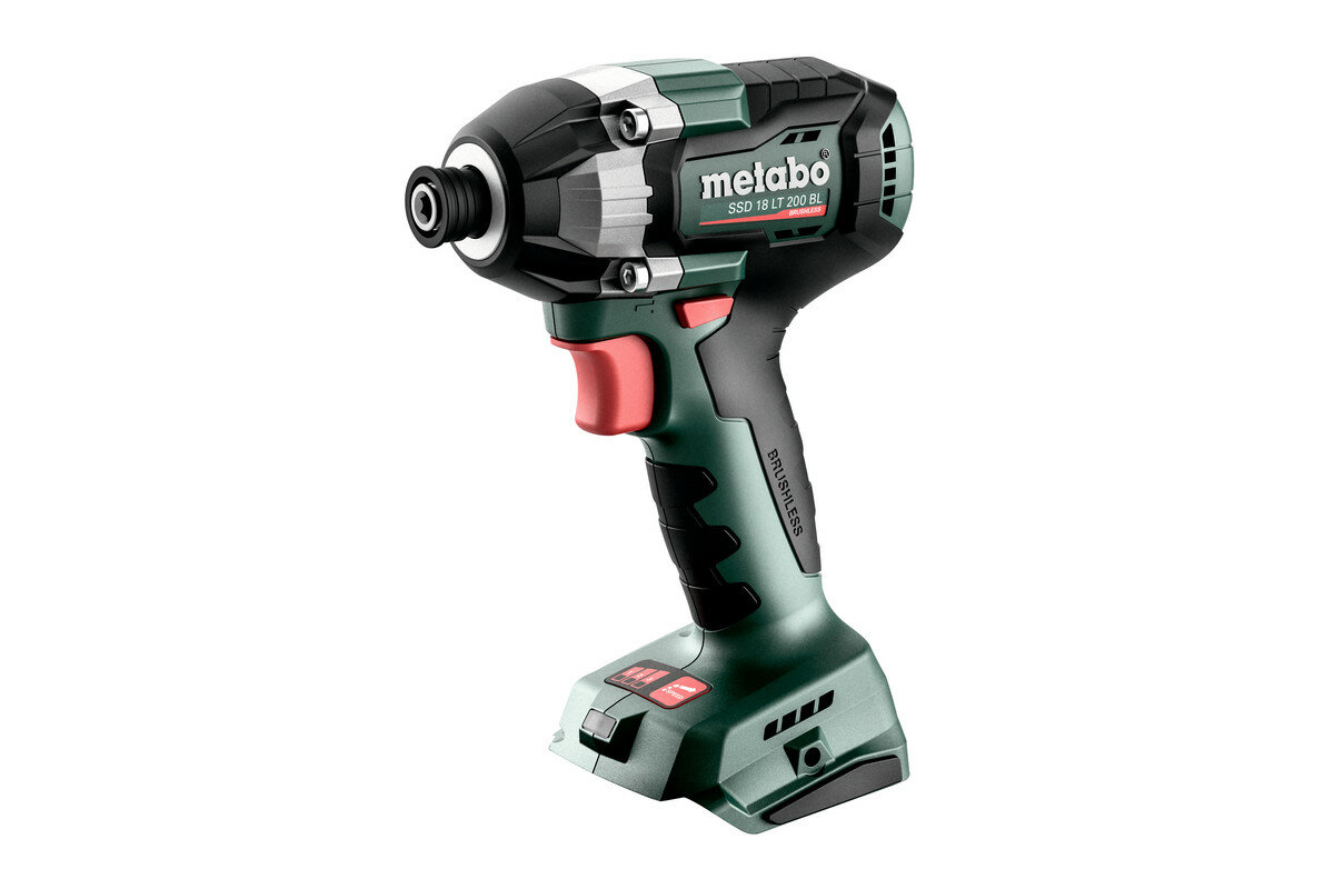 Аккумуляторный ударный винтоверт Metabo SSD 18 LT 200 BL (602397850)