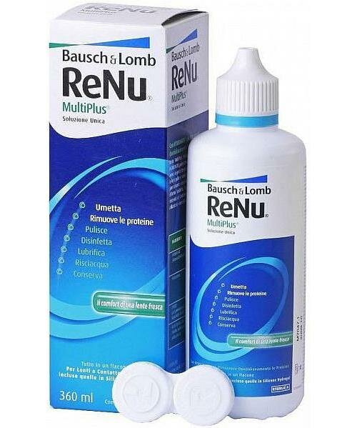 Раствор Bausch & Lomb Renu MultiPlus с контейнером