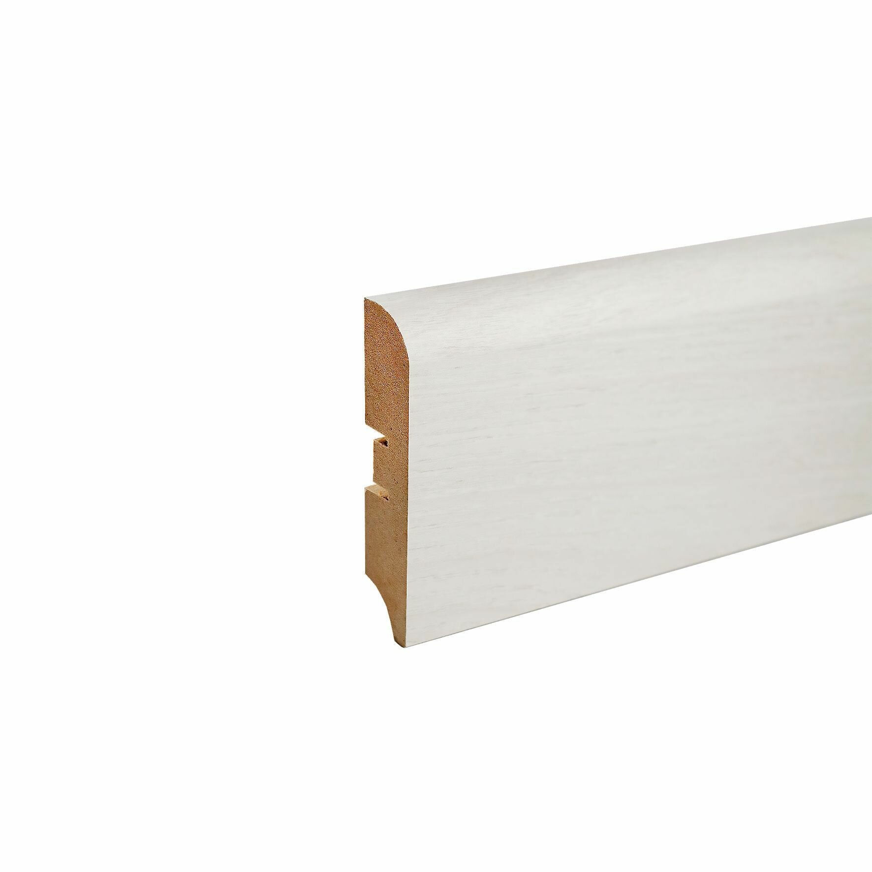 фото Плинтус напольный МДФ Ясень корабельный 8 см 2.4 м