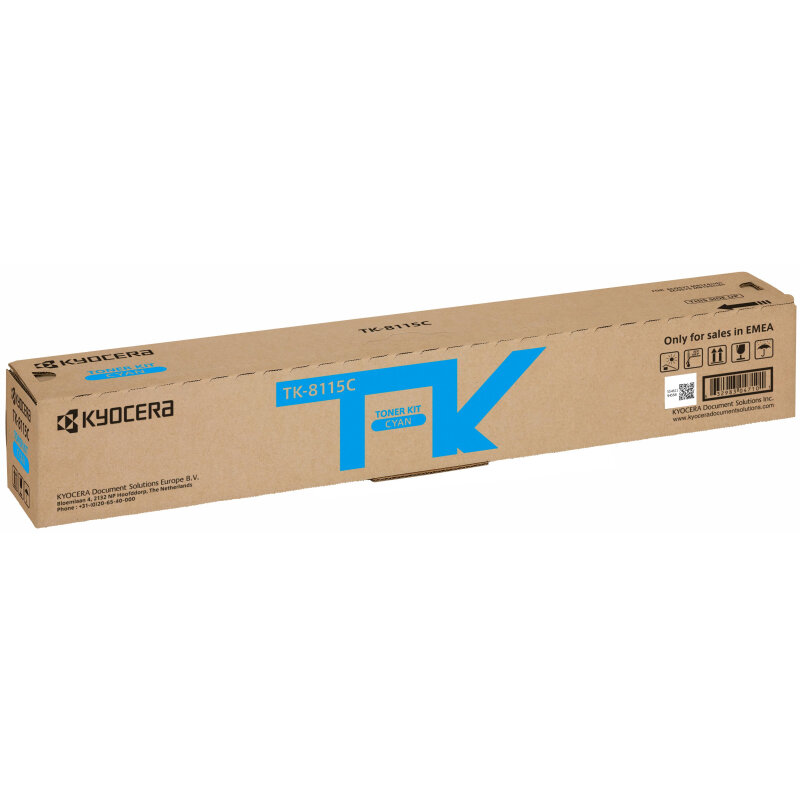 Тонер-картридж Kyocera TK-8115C гол. для M8124cidn/M8130cidn